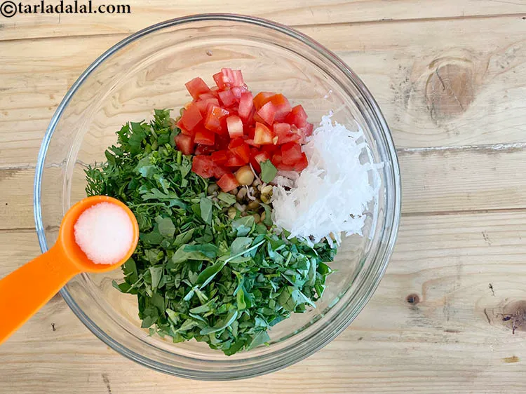 Step 15 – Add salt.