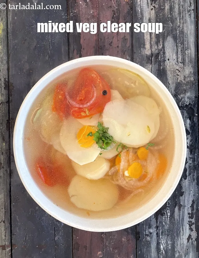 स्टेप 19 – <strong>&nbsp;झटपट वेजिटेबल सूप रेसिपी&nbsp;|&nbsp;त्वरित भारतीय वेजिटेबल सूप&nbsp;|&nbsp;स्वस्थ मिक्स वेजिटेबल सूप&nbsp;|&nbsp;झटपट …