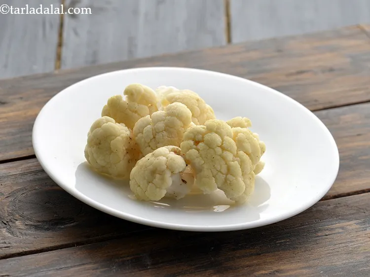 Step 10 – Separate the cauliflower florets. We don&rsquo;t need cauliflower greens in this <strong>Mixed Vegetable Soup for …