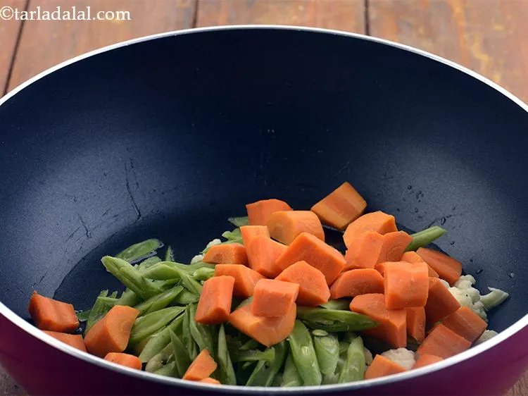 Step 15 – Now add the carrot.