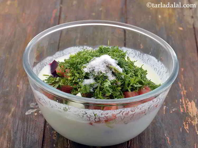 Step 11 – Finally, add the salt to taste.