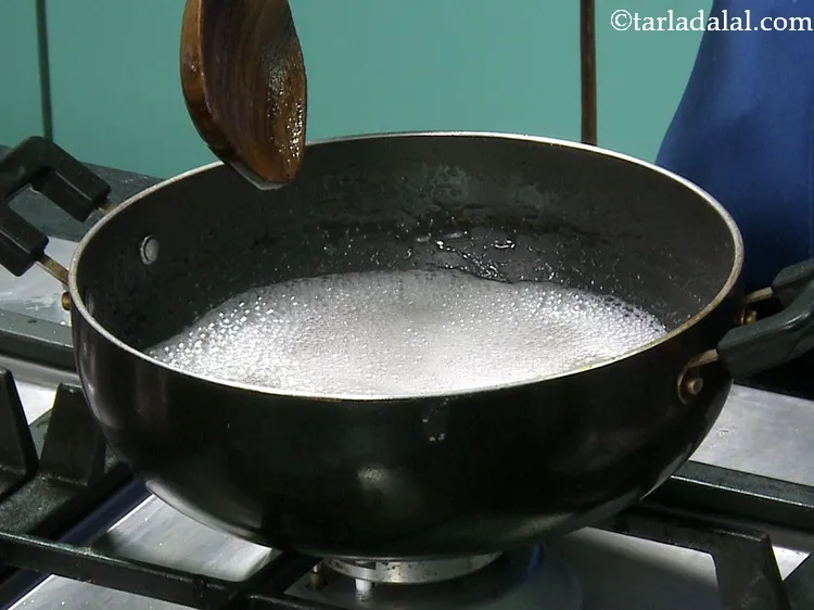 Step 21 – Mix well and cook on a medium flame for 3 to 4 minutes, while stirring …