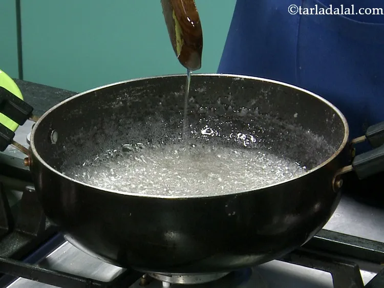 Step 23 – Lower the flame to slow and cook for 7 minutes, or until the syrup is …