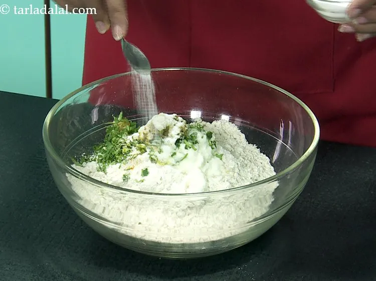 Step 13 – Add fruit salt and salt.