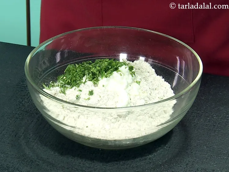 Step 9 – Add coriander.
