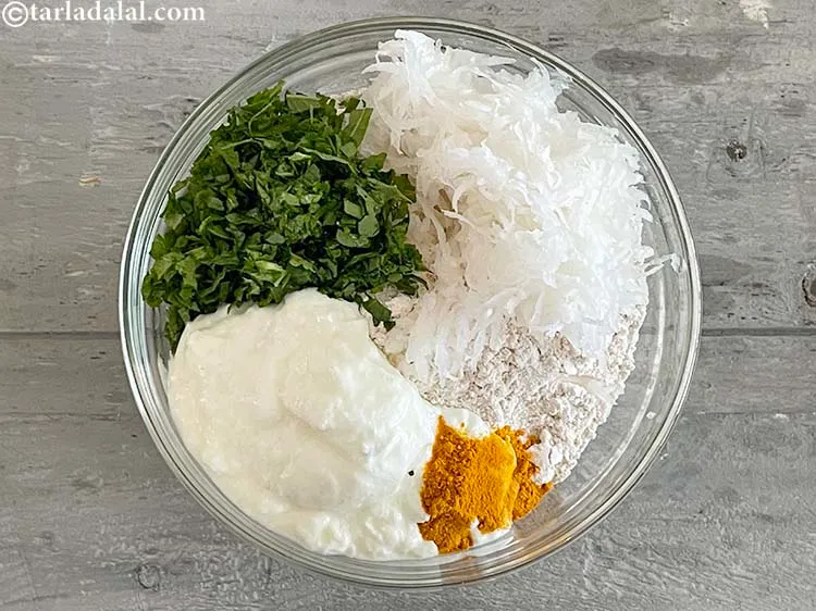 Step 16 – 1/2 tsp <a href="https://www.tarladalal.com/glossary-turmeric-powder-haldi-645i">turmeric powder (haldi)</a>.