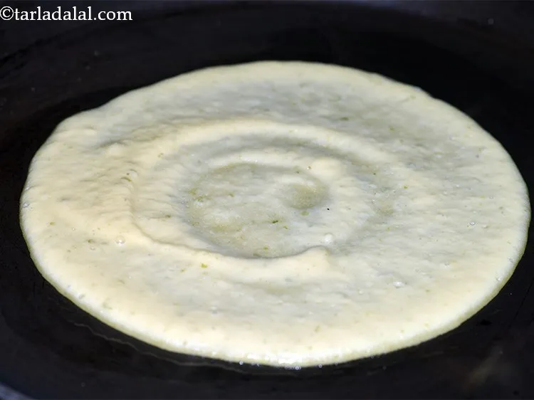 स्टेप 15 – समान रूप से फैलाकर १२५ मि। मी। (५&quot;) व्यास का …