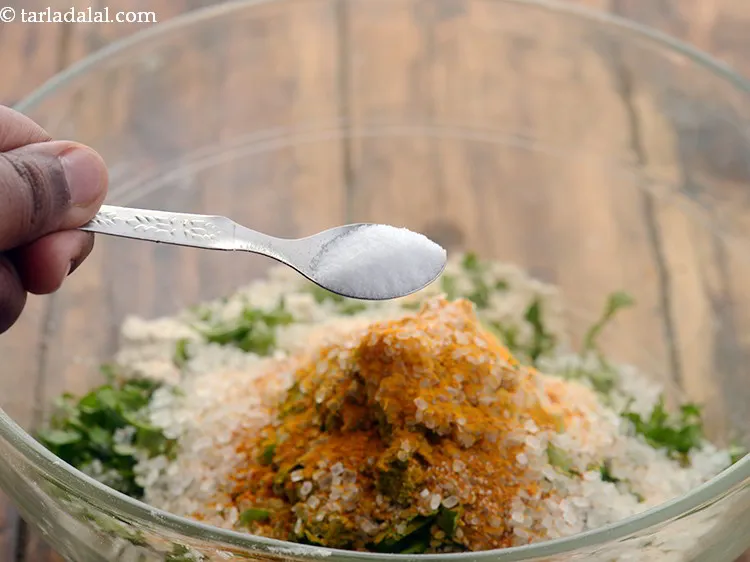 Step 16 – Add salt to taste.