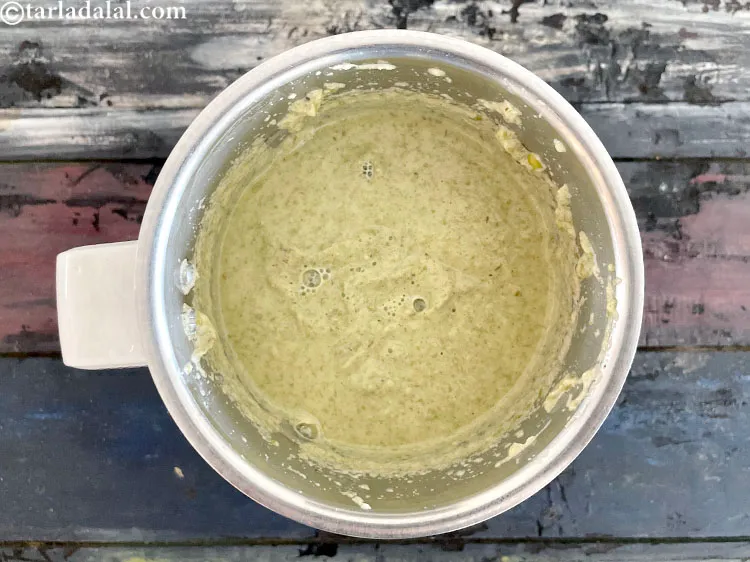 Step 17 – Blend to a smooth paste.