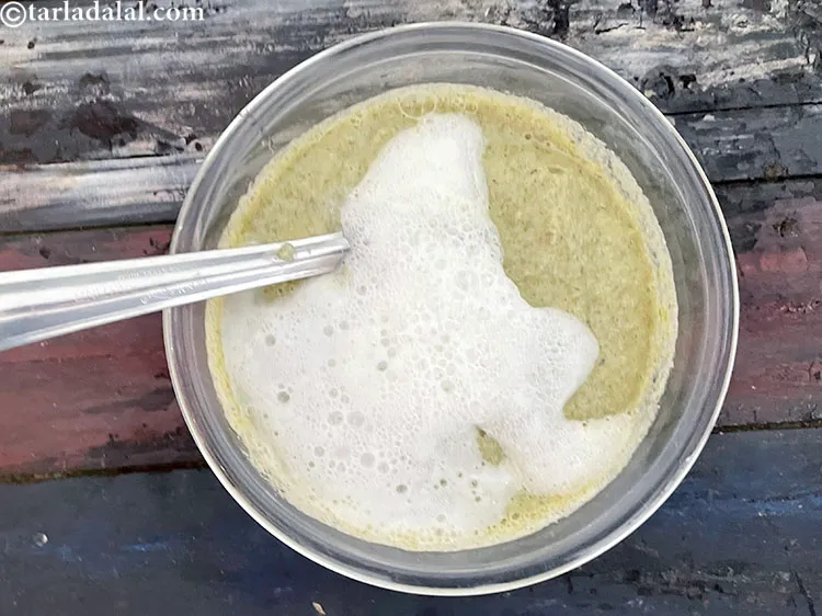 Step 24 – Bubbles will form.