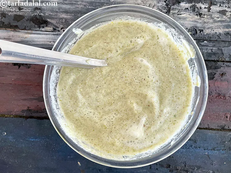 Step 25 – Mix gently.