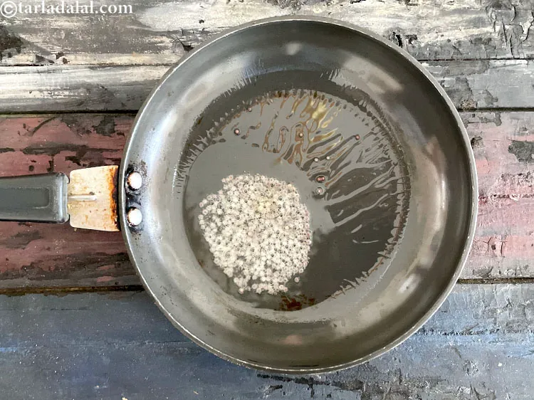 Step 42 – Let the seeds crackle.