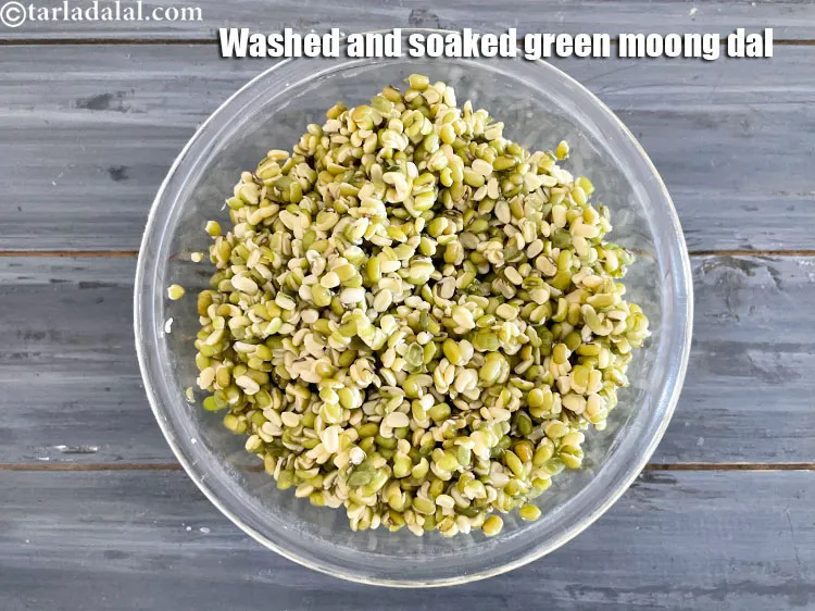 Step 8 – Drain the dal.