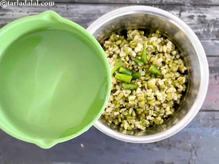 Step 16 – Add&nbsp;approx. &frac12; cup of water.