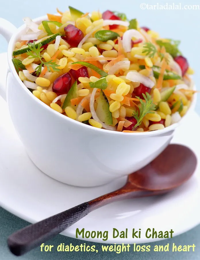 Step 22 – <strong>&nbsp;Moong Dal ki Chaat is healthy for diabetics, weight loss and heart</strong>. The fibre (4.1 …