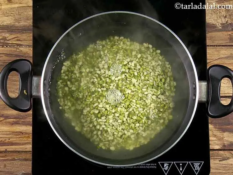 Step 1 – To make&nbsp;<strong>green moong dal paratha | moong dal paratha | split moong dal paratha |</strong>&nbsp; …