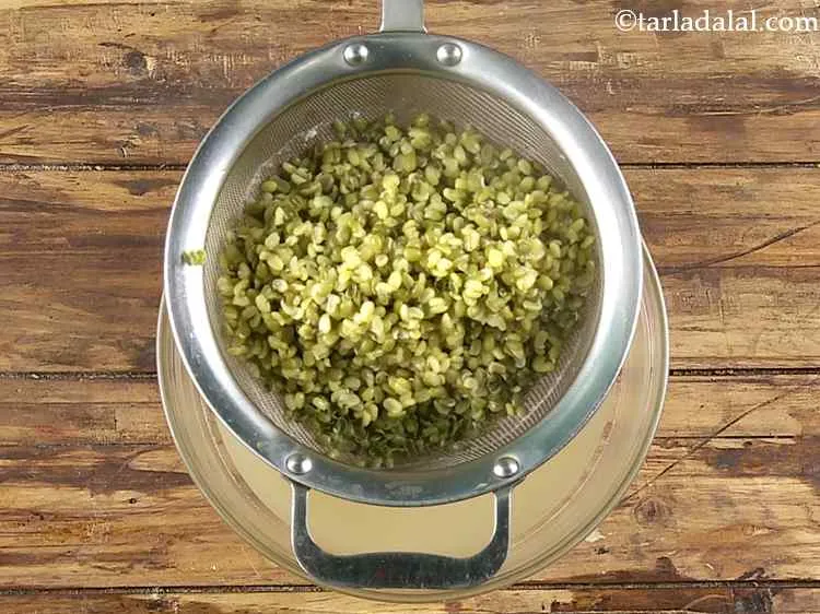 Step 3 – Drain the dal and keep aside to cool completely before adding it to the whole …