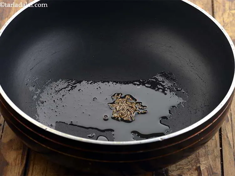 Step 11 – Add the cumin seeds. Cumin provides warmth and earthiness. When the seeds crackle, add the …