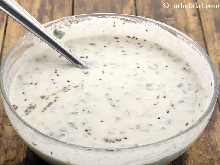 Step 24 – Pour the tempering over the mixture and mix well.