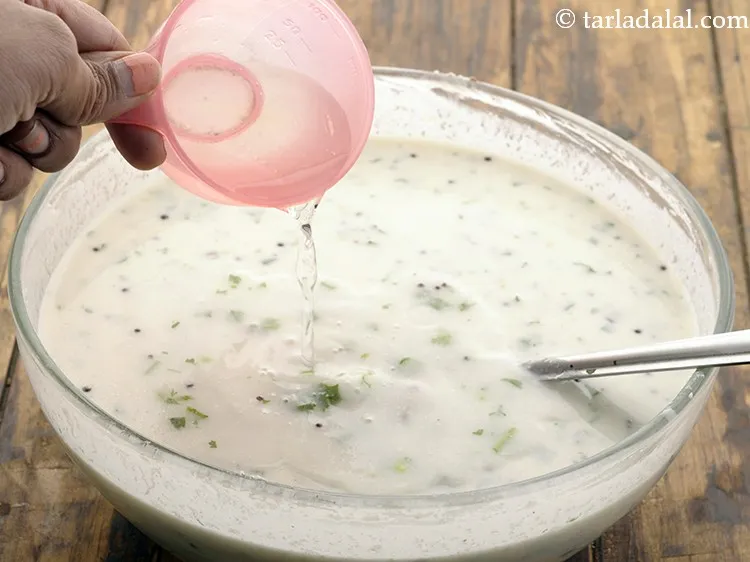 Step 27 – Add another 1&frac12; cups of water.