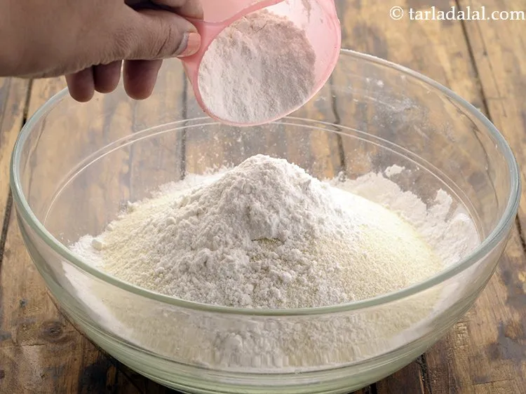 Step 13 – Add plain flour.