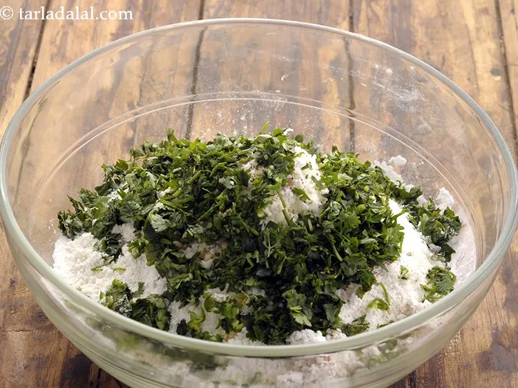 Step 17 – Add coriander.