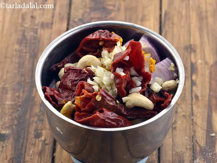 Step 32 – Also, add the chopped garlic (lehsun).