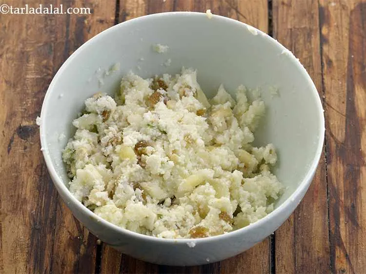 Step 19 – Mix well with your hands.