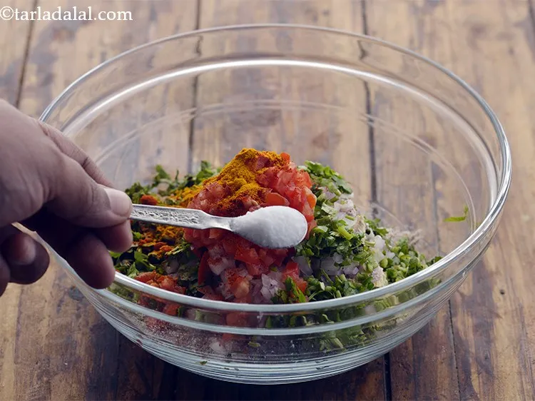 Step 13 – Add salt to taste.