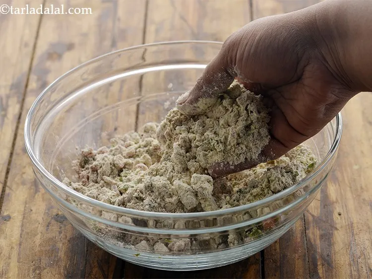 Step 14 – Mix it well using your hands.