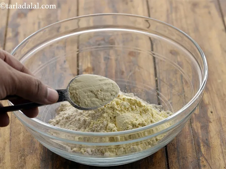 Step 5 – Add besan. Besan helps in keeping bones healthy. To know more about the nutritional facts …