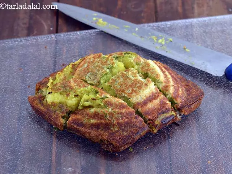 Step 27 – Cut into 6 equal pieces.