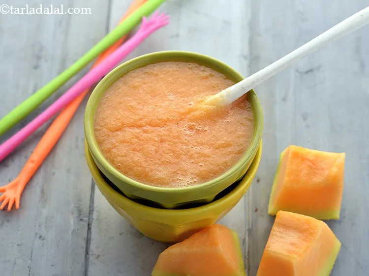 Step 17 – Serve the yummy&nbsp;<b><span style="font-size: 12pt; font-family: Cambria;">muskmelon juice for babies&nbsp;|&nbsp;muskmelon for babies recipe&nbsp;|&nbsp;muskmelon juice recipe …