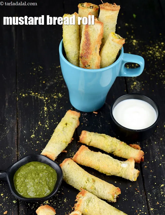 Step 18 – Serve <strong>baked cheese chutney and mustard roll recipe | cheese chutney bread roll | mustard …