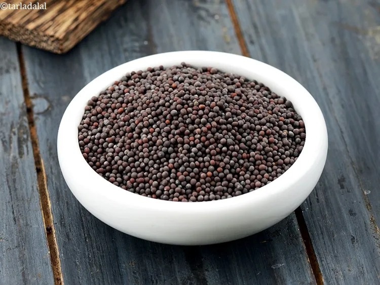 Step 27 – You can also add mustard seeds to the tempering.