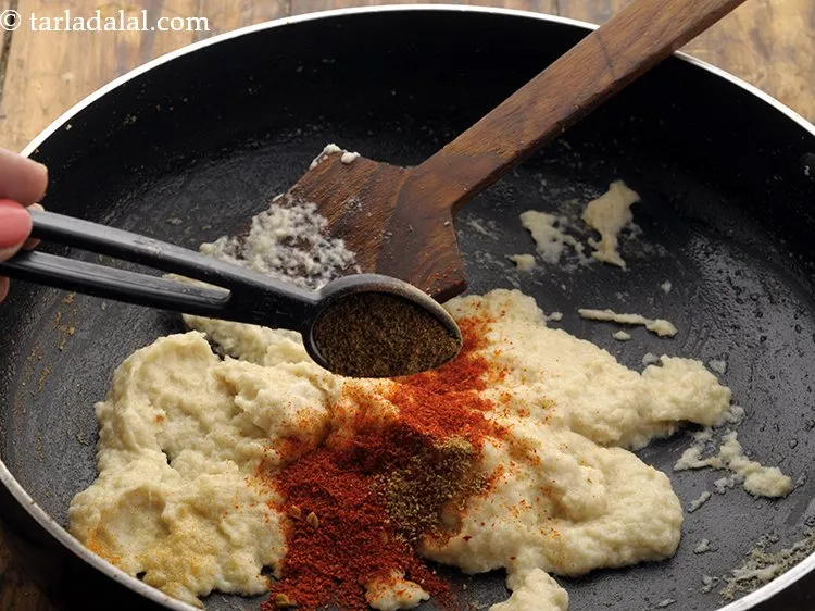 Step 13 – Add cumin seeds powder