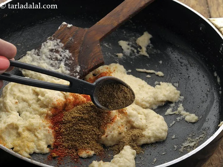 Step 14 – Add garam masala.