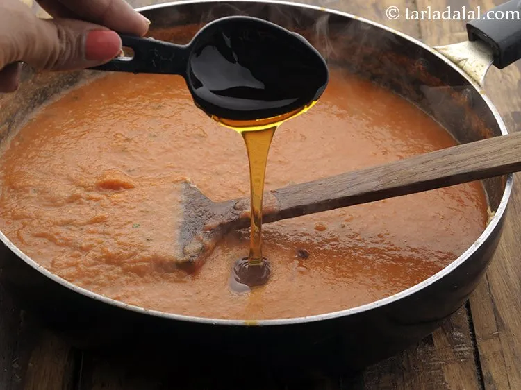 Step 21 – Add honey. Honey can be replaced with sugar or jaggery,&nbsp; the sweetness will balance the …