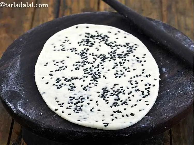 Step 12 – Roll out into an oblong of 200 mm. (8") * 125mm (5?) using a little …