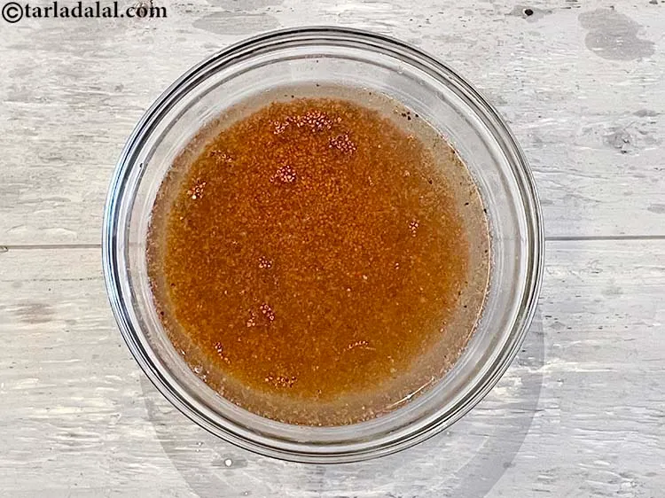 Step 3 – Add enough water to cover and wash the ragi with your hands. <strong>You will have …