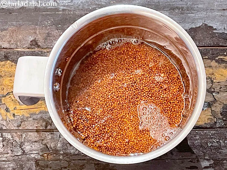 Step 8 – Add 1 cup of water.