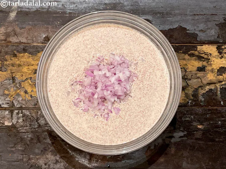 Step 11 – Add&nbsp;<meta charset="UTF-8" />1/2 cup&nbsp;<a href="glossary-chopped-onions-722i">chopped onions</a>.