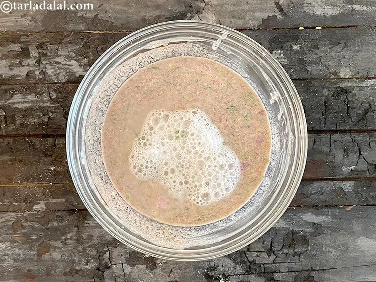 Step 22 – Bubbles will form.