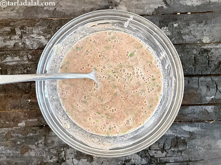 Step 23 – Mix gently.