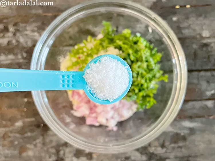 Step 17 – Add salt to taste.