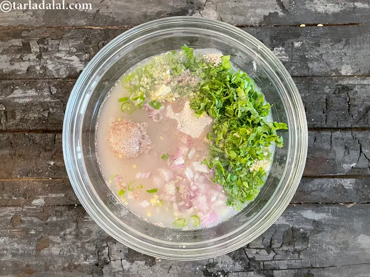 Step 18 – Add 3/4&nbsp;cup of water.