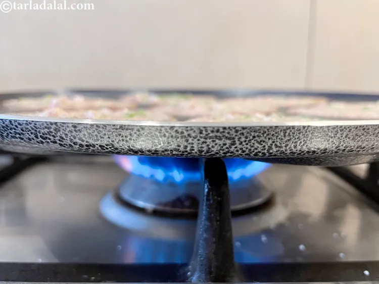 Step 9 – <meta charset="UTF-8" /> Cook the pancakes on a medium flame and keep a close watch …