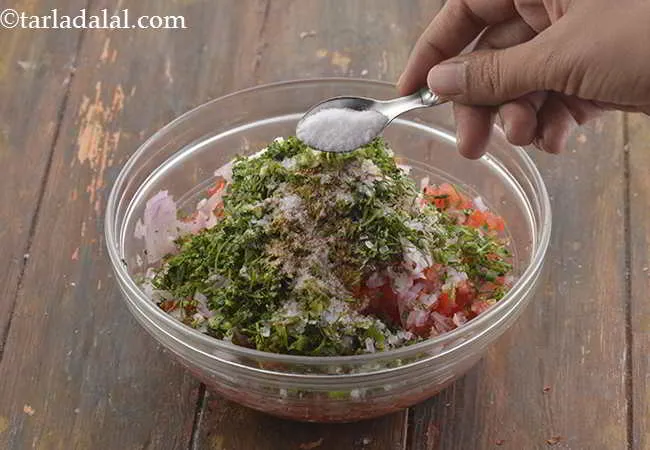 Step 10 – Finally, add a little salt to taste.