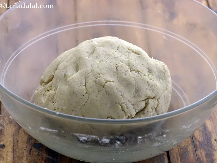 Step 14 – Mix well to form soft dough. If you feel the dough is dry and you …