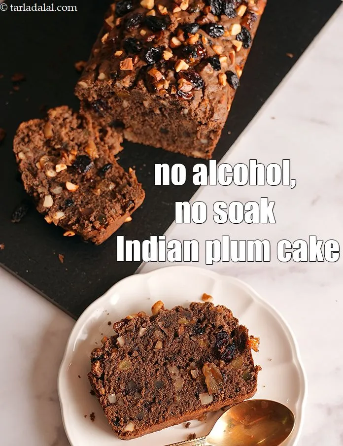 Step 35 – Serve <strong>Instant plum cake</strong>.